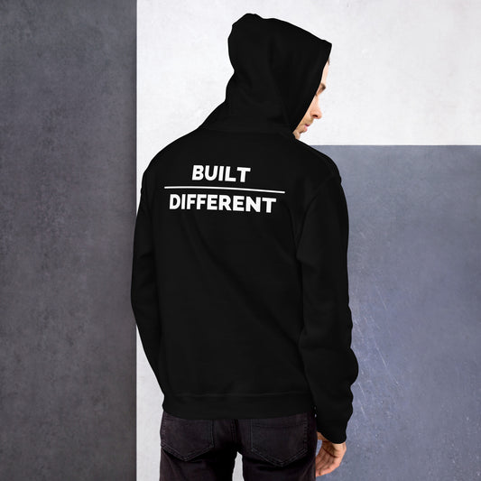 Built Different - Blank Black Hoodie